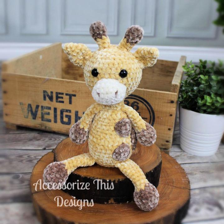 Best Flip Flop Stuffed Giraffe Crochet Pattern