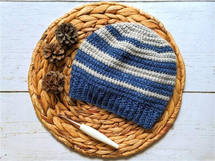 Crochet Boys Hat - Free PDF Pattern