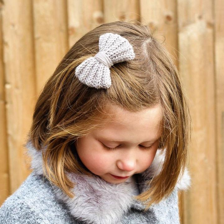 Free Crochet Hair Bow PDF Pattern