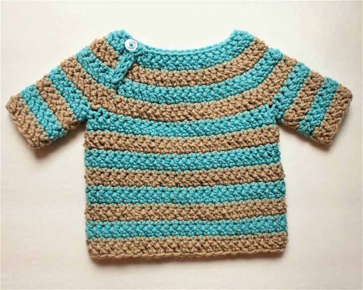How Do You Crochet a Infant Sweater 
