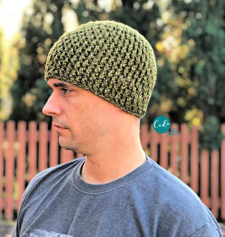 Crocheted Textured Beanie Pattern