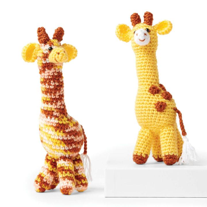 Crocheted a Giraffe - Free Printable Pattern
