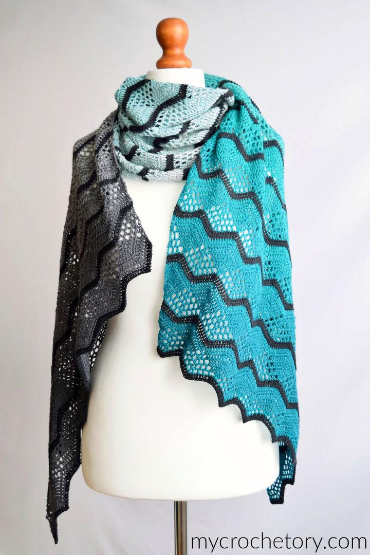 Free Crochet Havra Wrap Pattern