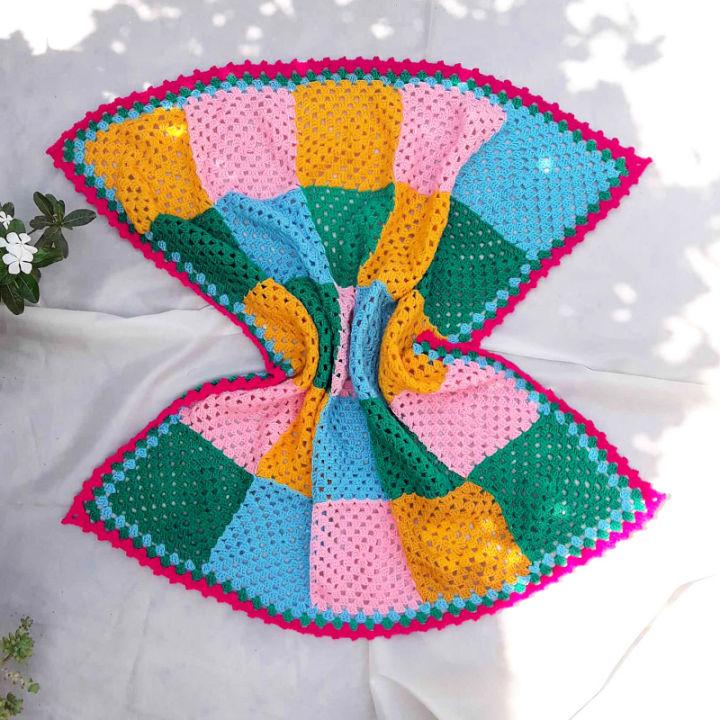 How Do You Crochet a Mraba Granny Blanket