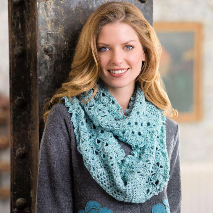 Free Crochet Infinity Scarf Pattern to Print