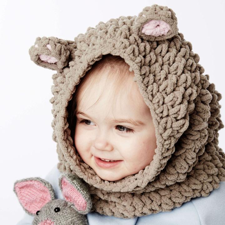 How to Crochet Mousie Snood - Free Pattern