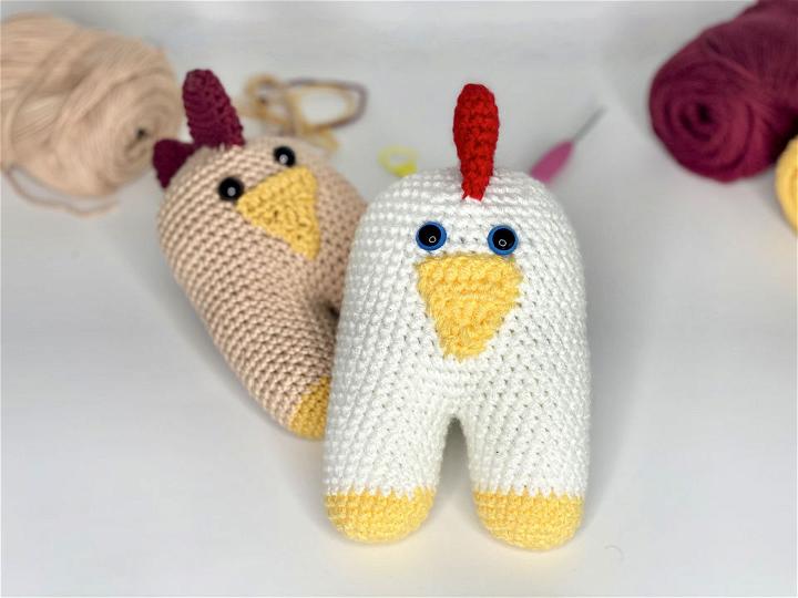 How to Crochet a Chicken Free Pattern