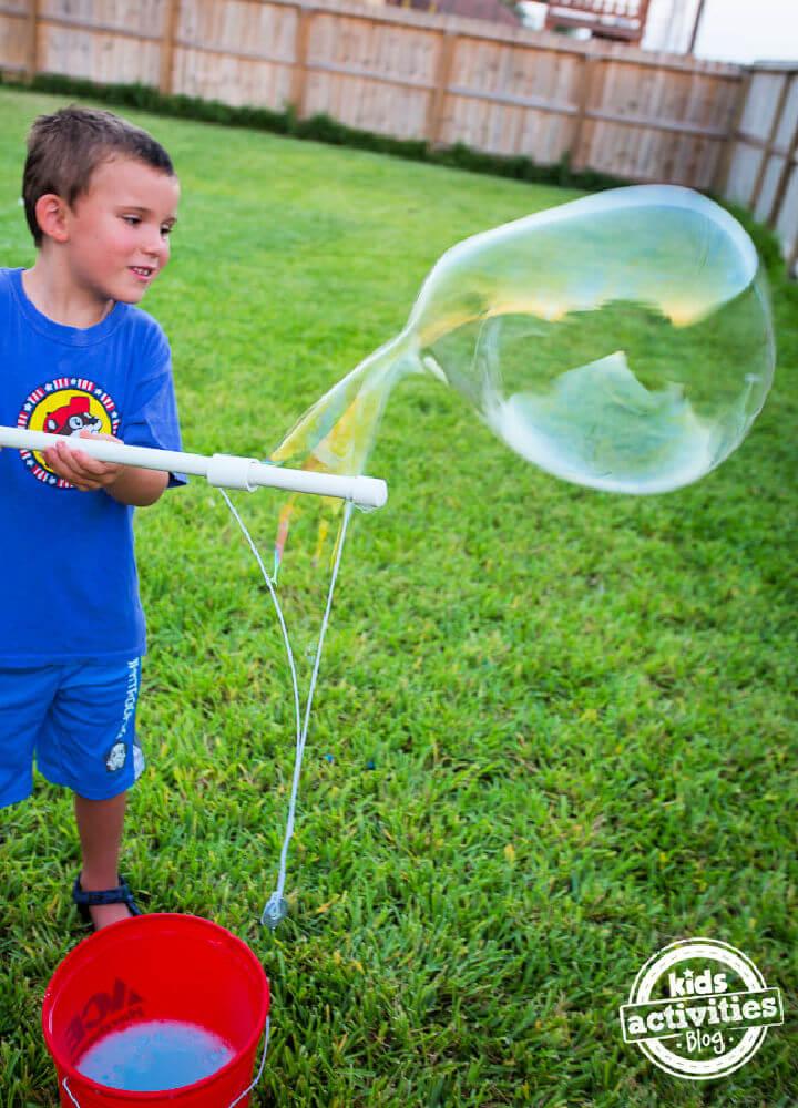 How to Make a Giant Bubble Wand
