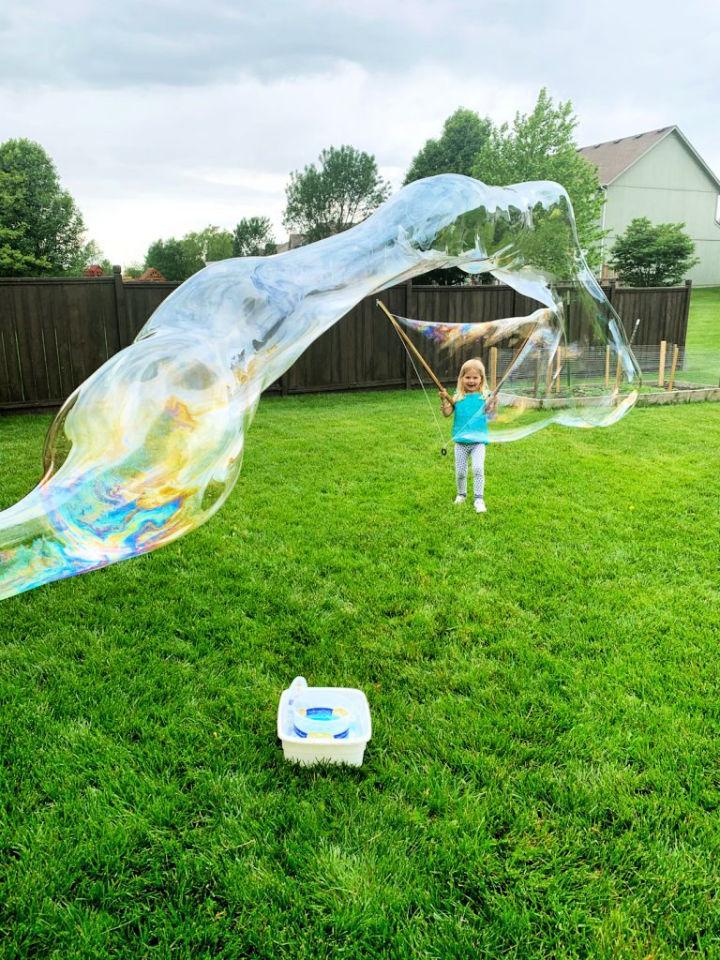 Make a Huge Giant Bubble Wand