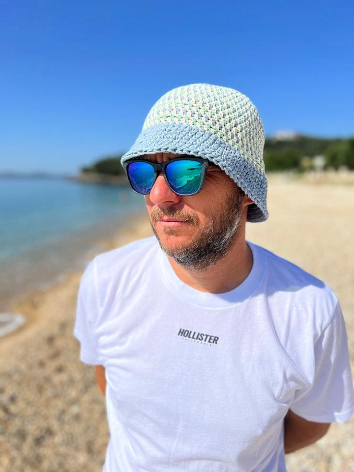 Mens Crochet Bucket Hat Pattern