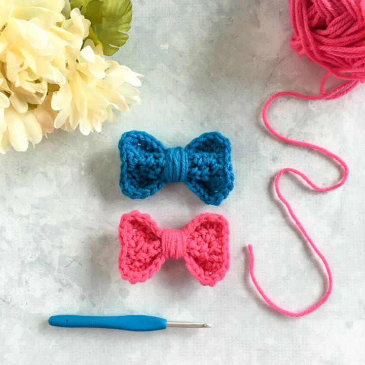 Perfect Crochet Mini Bow Pattern
