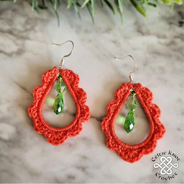 Quick and Elegant Crochet Earrings Pattern