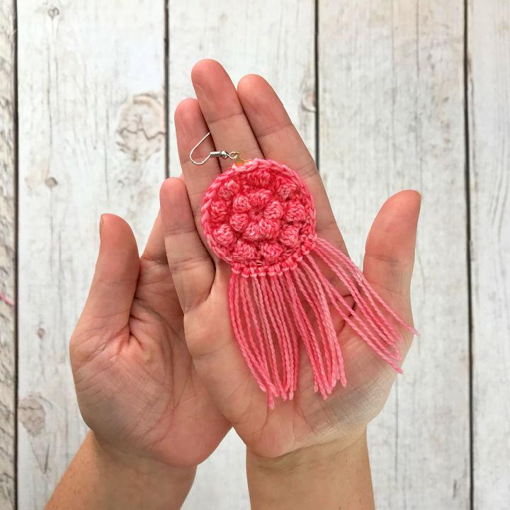 Simple Crochet Boho Earring Pattern