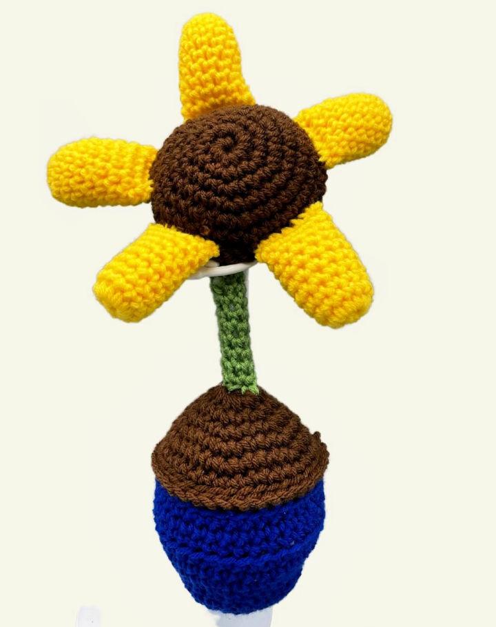 Sunflower Amigurumi Crochet Pattern