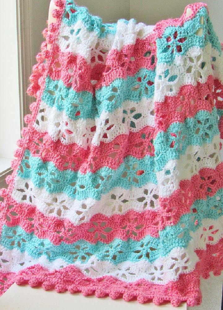 Twinkling Stars Blanket Crochet Pattern