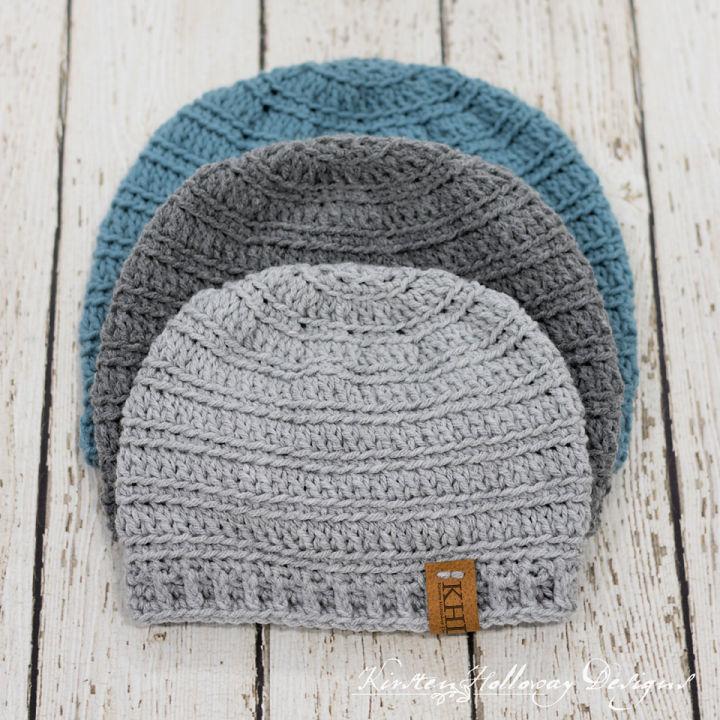 Crochet Unlimited Beanie for Men - Free Pattern