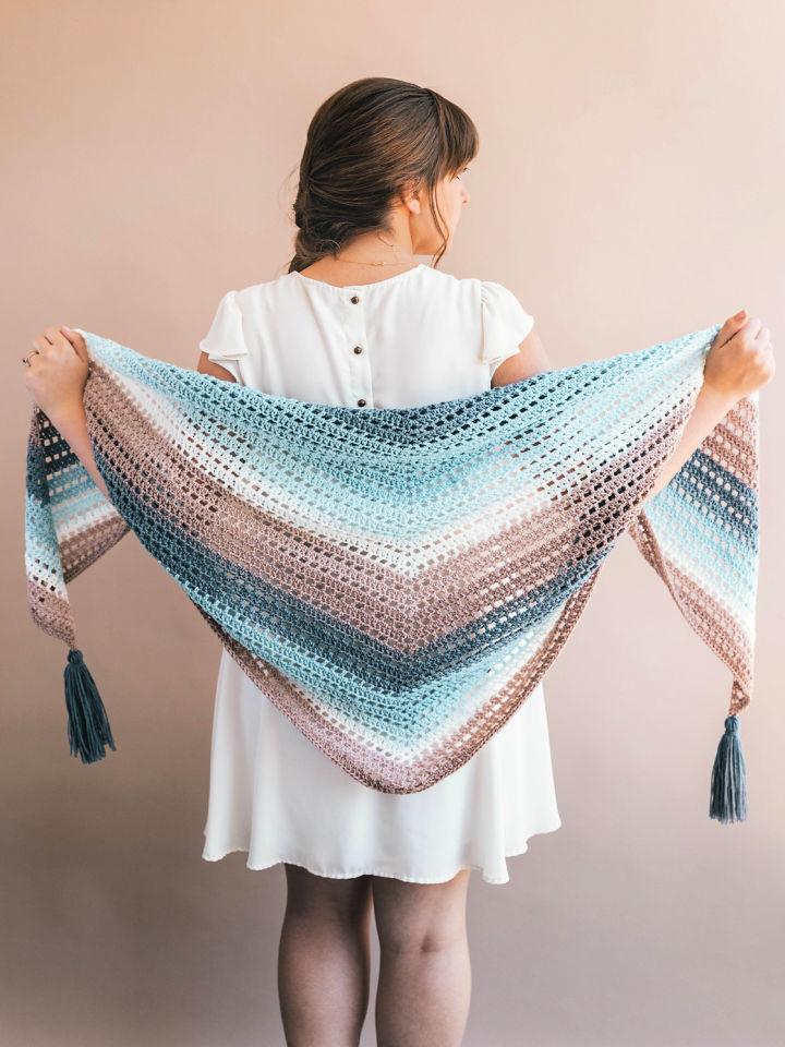 Wishing Well Crochet Wrap Pattern