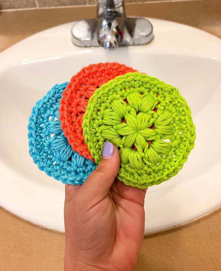 Beautiful Crochet Face Scrubby Pattern
