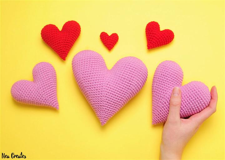 Perfect Crochet Hearts - Free Pattern