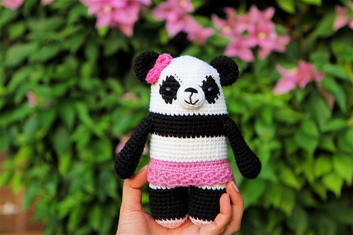 Beautiful Crochet Polly the Panda Pattern