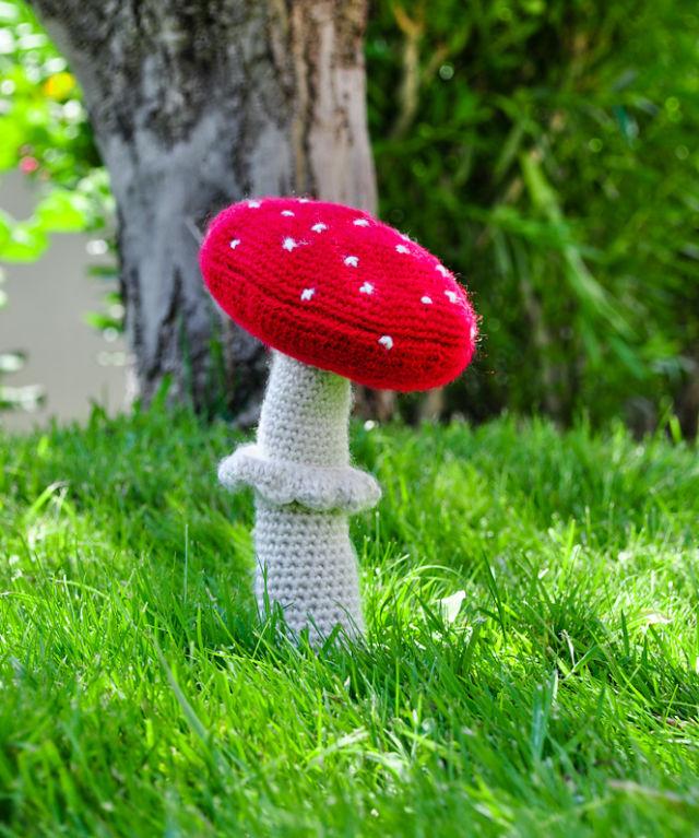 Beautiful Crochet Toadstool Mushroom Pattern