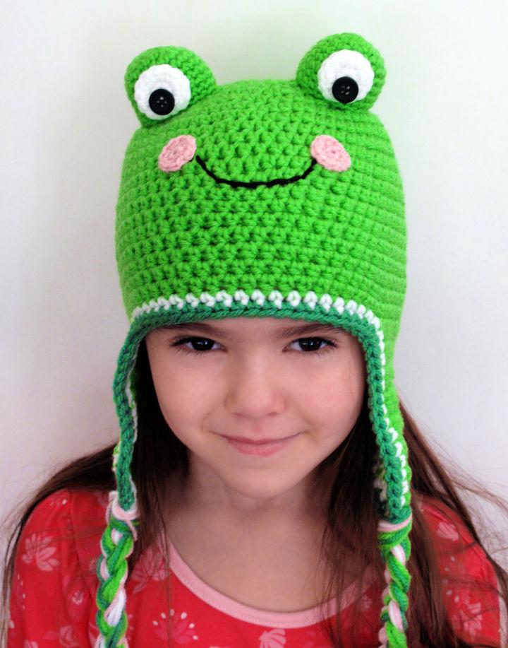 Best Froggy Ear Flap Hat Crochet Pattern