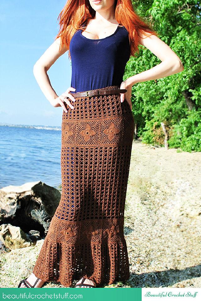 Best Maxi Skirt Crochet Pattern