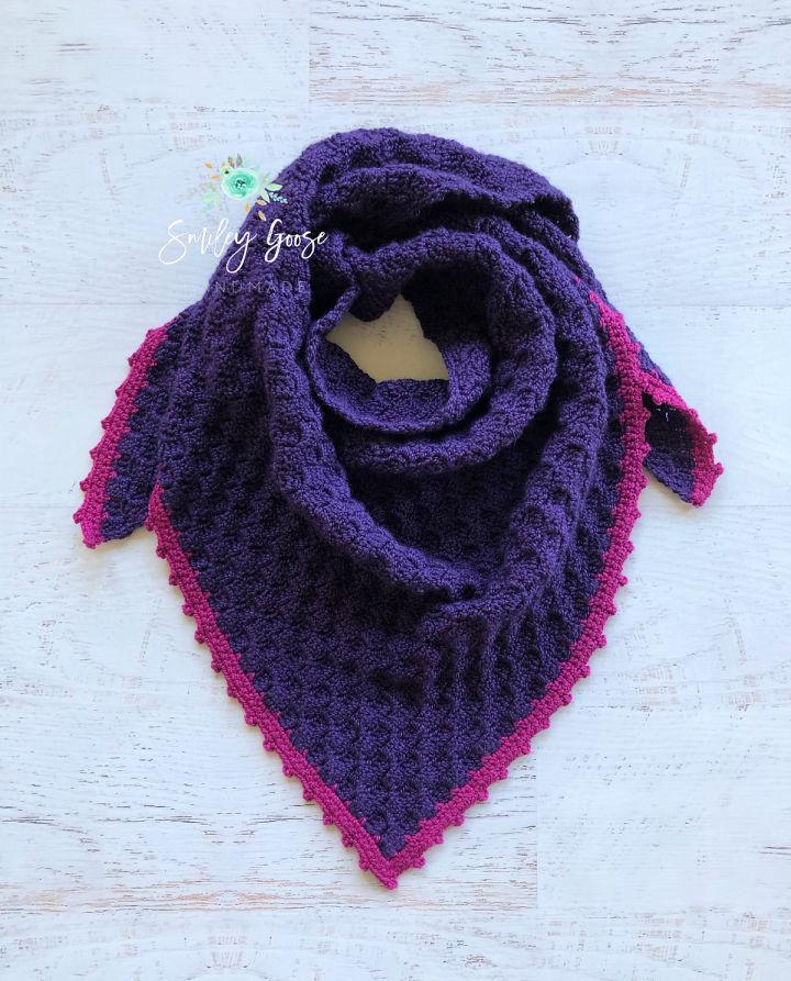 Best Nova Triangle Scarf Crochet Pattern