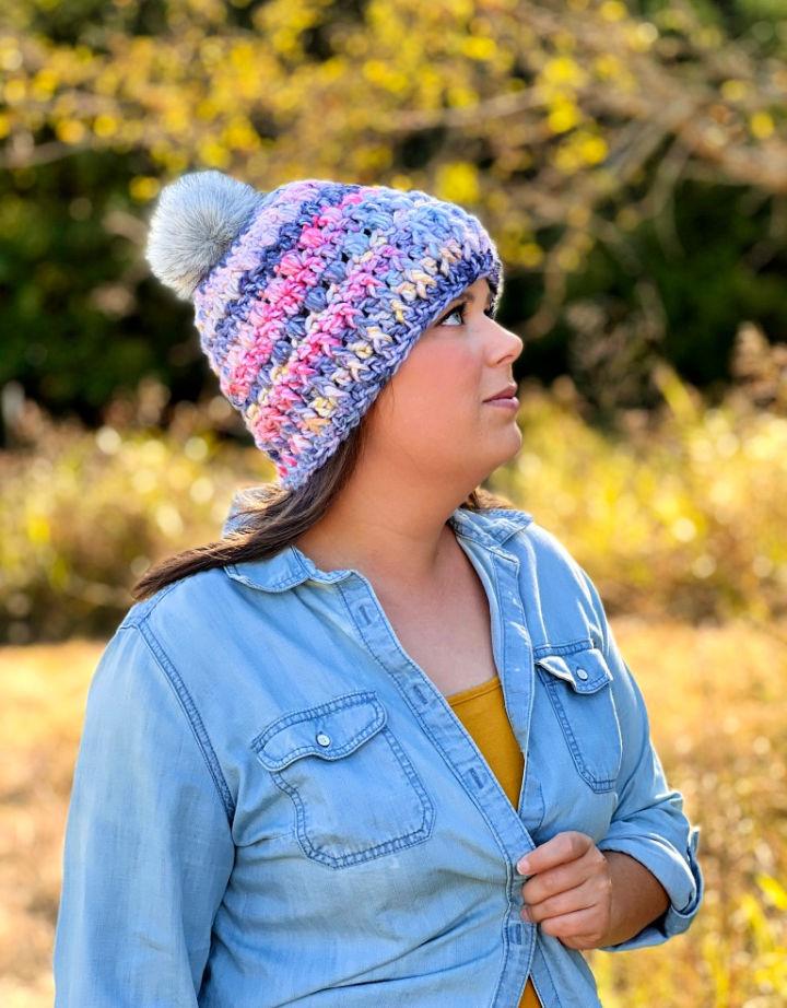 Best One Skein Bulky Beanie Crochet Pattern