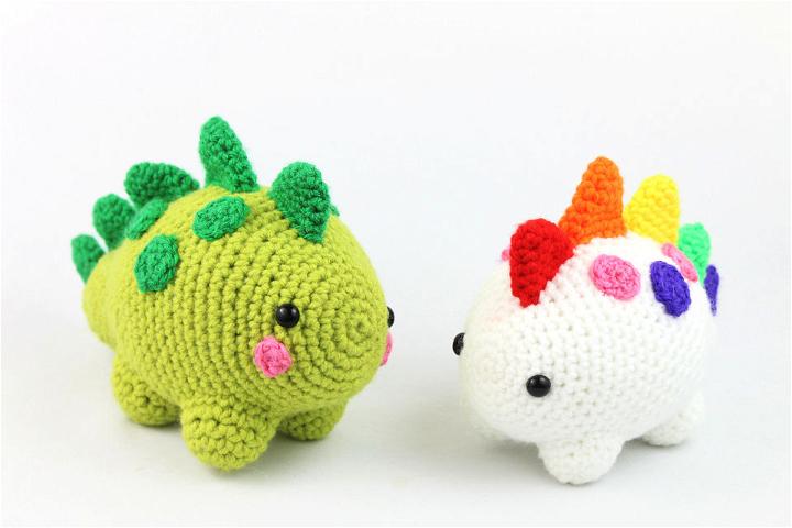 Best Small Dinosaur Amigurumi Crochet Pattern