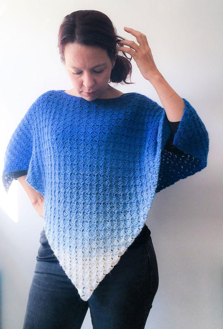 C2C Crochet Block Rockin Poncho Pattern