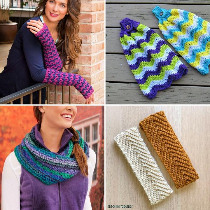 30 Free Chevron Crochet Pattern Collection Blitsy   Chevron Crochet Pattern 