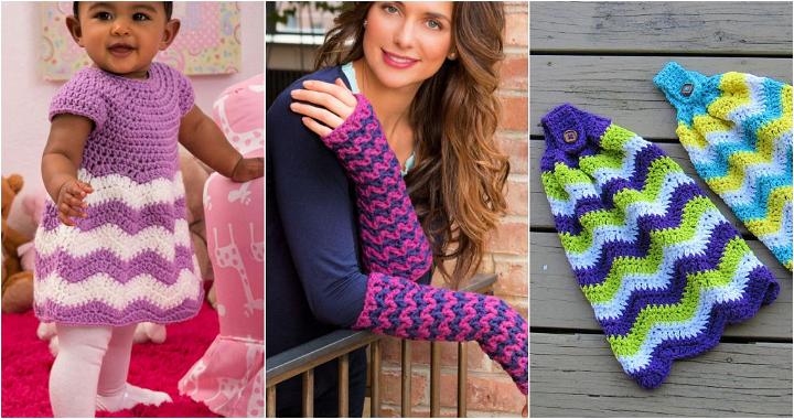 30 Free Chevron Crochet Pattern Collection