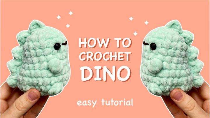 Chunky Crochet Baby Dinosaur Pattern