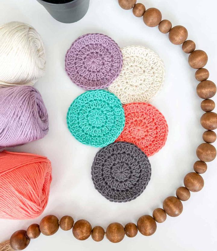 Cool Crochet Cotton Round Face Scrubbies Pattern