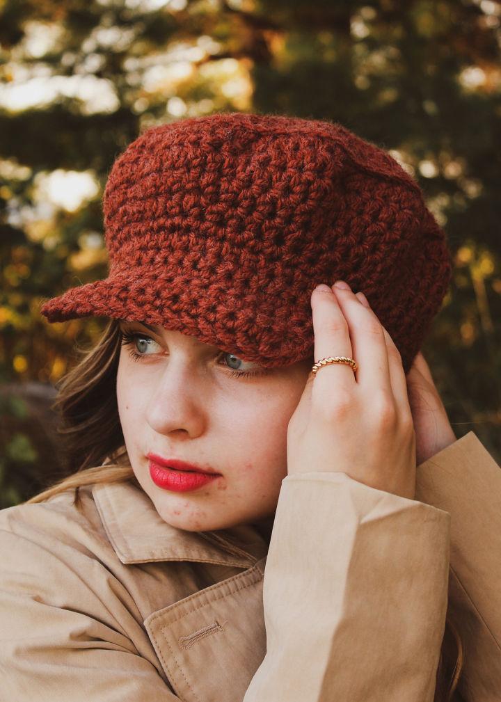 Cool Crochet Newsboys Hat Pattern