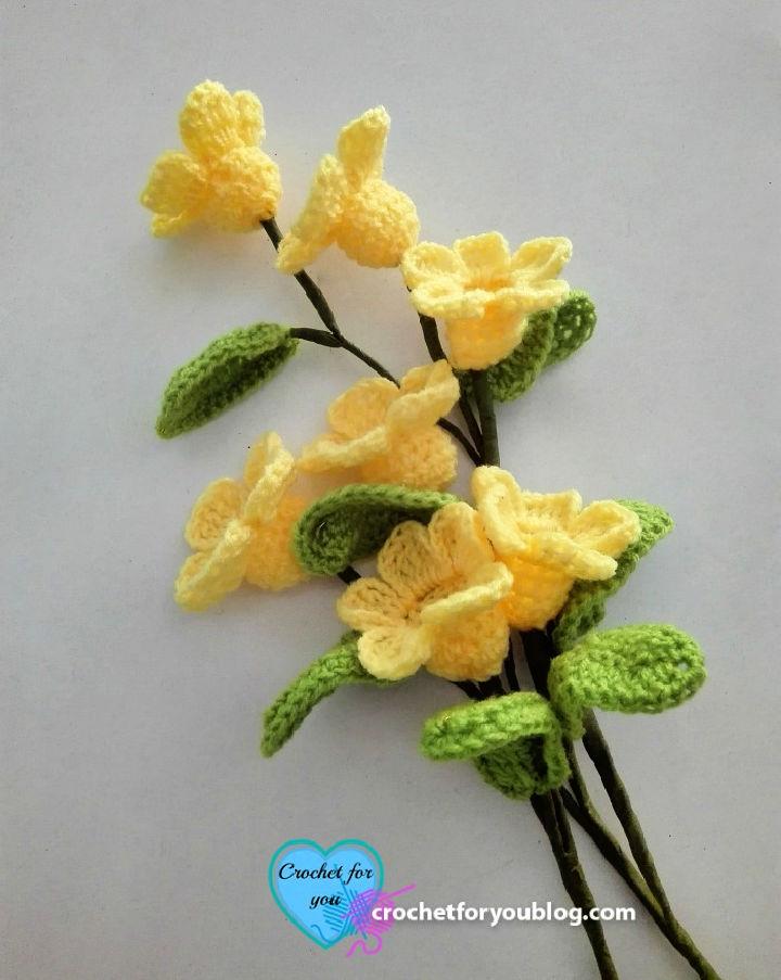 Easy Crochet 3D Flower Bouquet Pattern