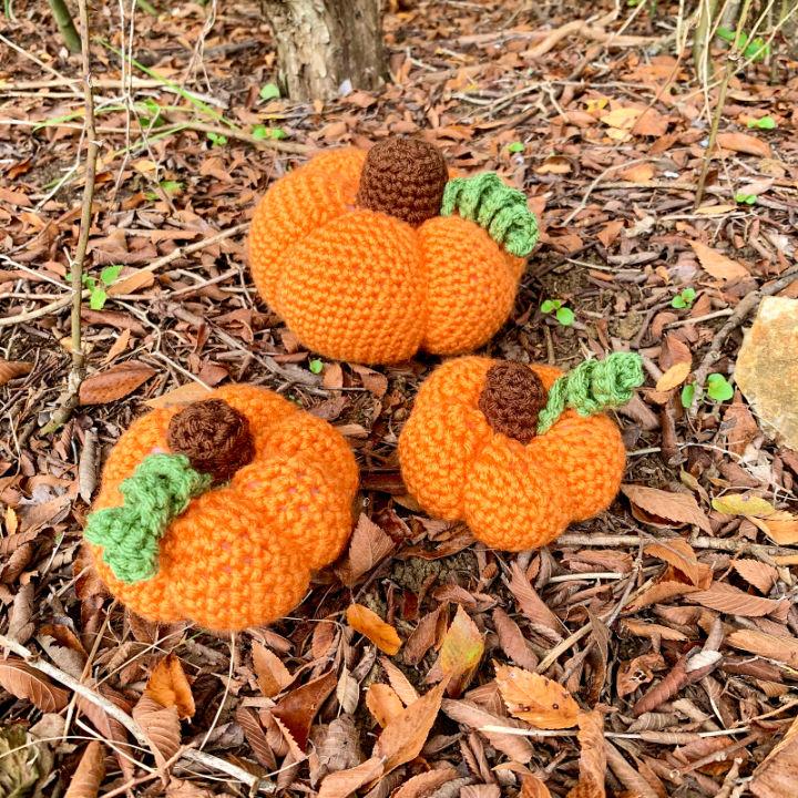 Crochet Amigurumi Pumpkins - Step By Step Instructions