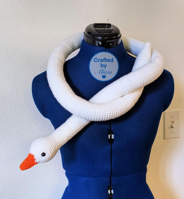 Crochet Amigurumi Snuck Snake Duck