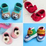 45 Free Crochet Baby Booties Patterns (PDF Pattern)