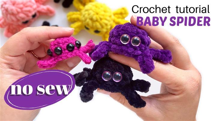 Crochet Baby Spider Amigurumi Pattern