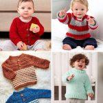 30 Free Crochet Baby Sweater Patterns