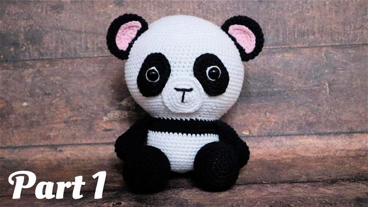 Free Crochet Big Panda Amigurumi Pattern
