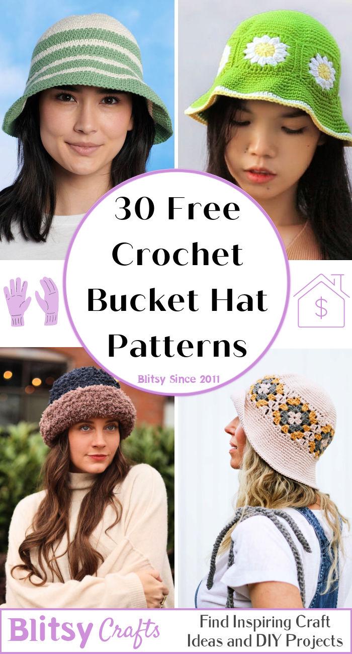 Crochet Bucket Hat Patterns
