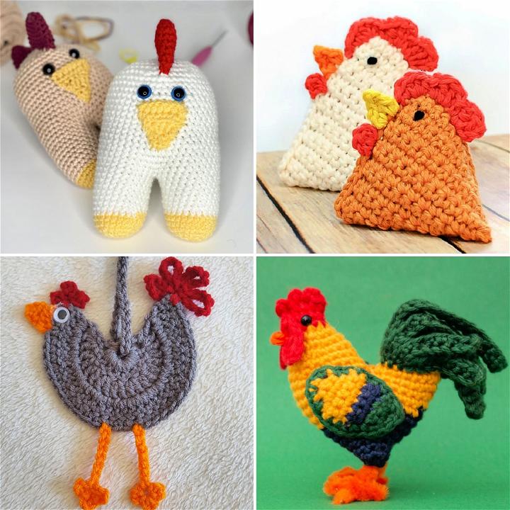 25 Free Crochet Chicken Patterns (PDF Pattern) - Blitsy