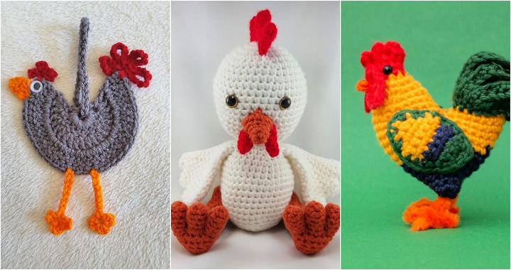 25 Free Crochet Chicken Patterns (PDF Crochet Chicken Pattern)