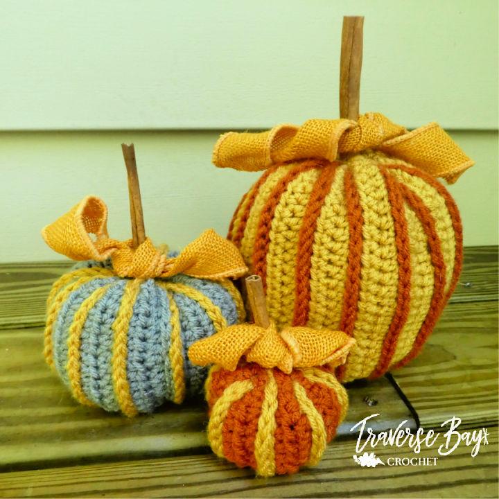 Crochet Country Spice Pumpkins Pattern