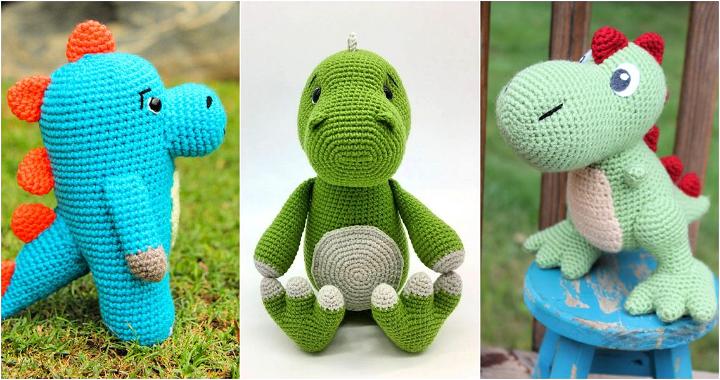 40 Free Crochet Dinosaur Patterns (Dinosaur Amigurumi Pattern)