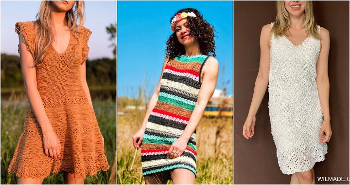 30 Free Crochet Dress Patterns - Easy to Advanced