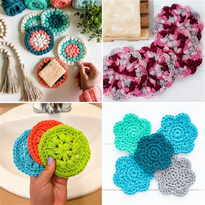 25 Free Crochet Face Scrubbies Pattern - Blitsy